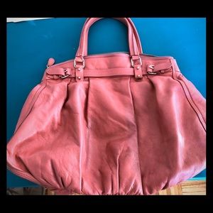 Large Vanessa Bruno leather tote bag